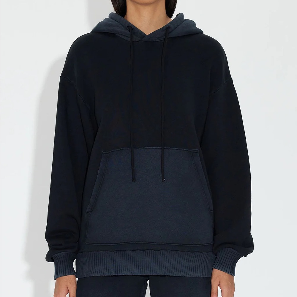 Cotton Citizen Brooklyn Oversized Hoodie In Vintage Black